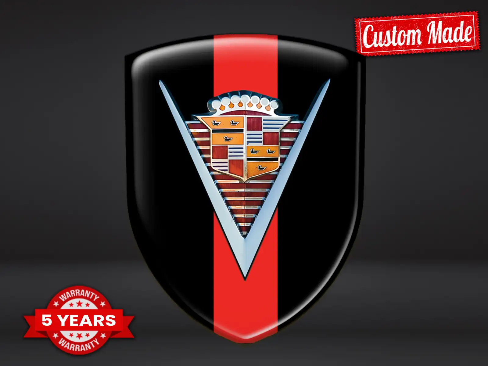 Cadillac Etiquetas Negocio Pro Máximo Estilo Resistente Diseño ST